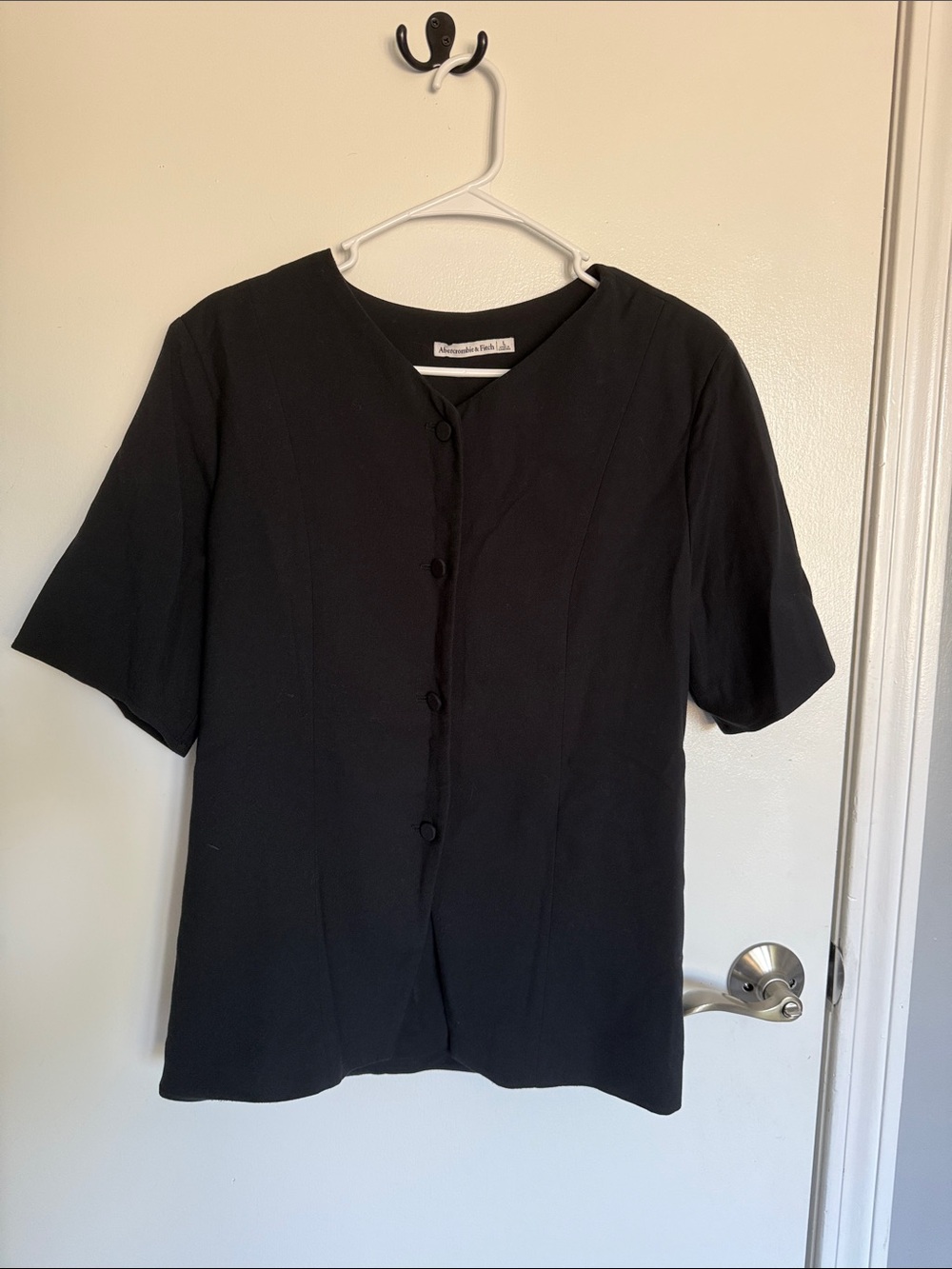 Abercrombie Short Sleeve Tailored Vest Top